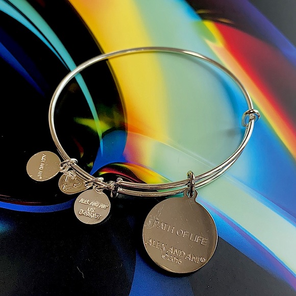 Alex and Ani Path of Life® Silver Bracelet - Picture 3 of 4